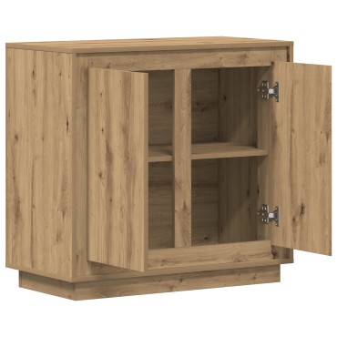 vidaXL Σιφωνάς Artisan Oak 80x34x75cm Κατασκευασμένο ξύλο 1 τεμ.