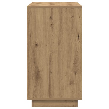vidaXL Σιφωνάς Artisan Oak 80x34x75cm Κατασκευασμένο ξύλο 1 τεμ.