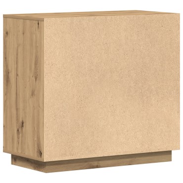 vidaXL Σιφωνάς Artisan Oak 80x34x75cm Κατασκευασμένο ξύλο 1 τεμ.