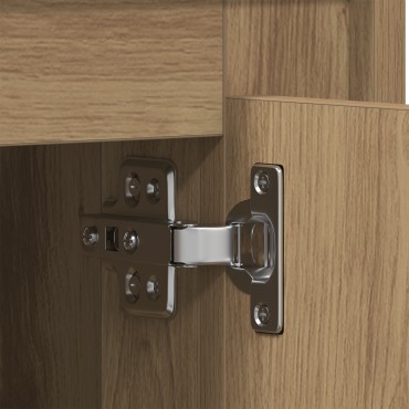 vidaXL Σιφωνάς Artisan Oak 80x34x75cm Κατασκευασμένο ξύλο 1 τεμ.