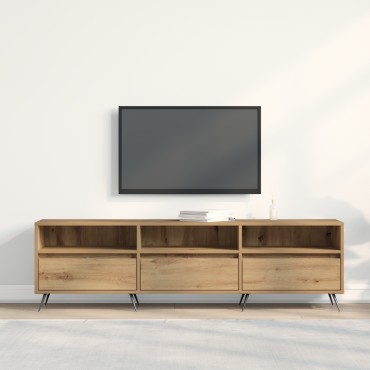 vidaXL Ντουλάπι τηλεόρασης Artisan Oak 150x30x44,5cm Επεξεργασμένο ξύλο
