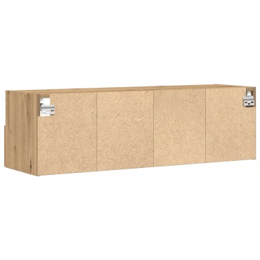 vidaXL Κάγκελο Τηλεόρασης Μπαρτολίνης Δρυός 100x30x30cm Επεξεργασμένο Ξύλο