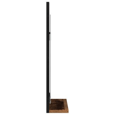 Καθρέφτης Μπάνιου vidaXL Ξύλο Παλαιού Στυλ 50x12x60cm Κατασκευασμένο από Μηχανικά Ξύλα