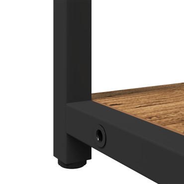 Καθρέφτης Μπάνιου vidaXL από Παλιό Ξύλο 60x16x60cm Κατασκευασμένο από Ξύλο