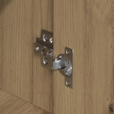 vidaXL Μπουφές Δρυς 60x31x84cm Επεξεργασμένο Ξύλο 1 τεμ.