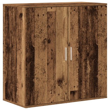 vidaXL Μπουφές Παλιού Ξύλου 79x38x80cm Κατασκευασμένο Ξύλο 1 τεμ.