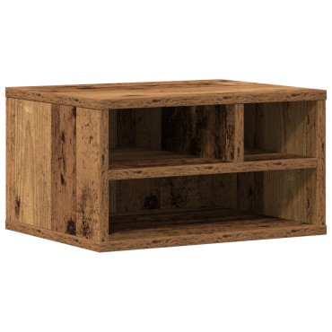 vidaXL Βάση Εκτυπωτή Παλιού Ξύλου 40x32x22,5 cm Κατασκευασμένο Ξύλο