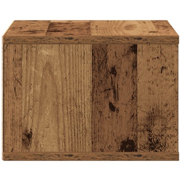 vidaXL Βάση Εκτυπωτή Παλιού Ξύλου 40x32x22,5 cm Κατασκευασμένο Ξύλο