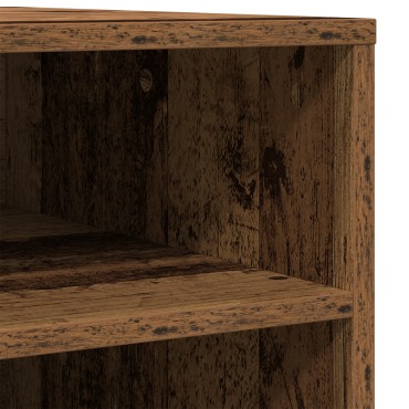 vidaXL Ράφι Εκτυπωτή με Ρόδες Παλιό Ξύλο 60x50x67 εκ.