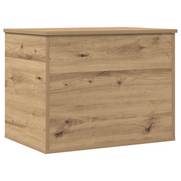 vidaXL Κουτί Αποθήκευσης με Καπάκι σε Στυλ Artisan Oak 60x42x46cm Επεξεργασμένο Ξύλο 1 τεμ.