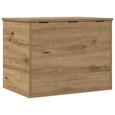 vidaXL Κουτί Αποθήκευσης με Καπάκι σε Στυλ Artisan Oak 60x42x46cm Επεξεργασμένο Ξύλο 1 τεμ.