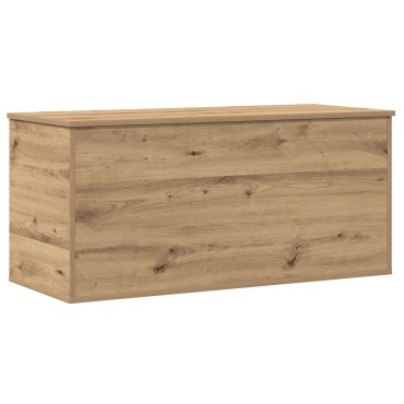 Κουτί αποθήκευσης vidaXL με καπάκι Artisan Oak 100x42x46cm από Κατασκευασμένο Ξύλο