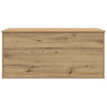 Κουτί αποθήκευσης vidaXL με καπάκι Artisan Oak 100x42x46cm από Κατασκευασμένο Ξύλο