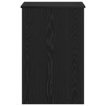 vidaXL Γραφείο Μαύρη Οξυά 100x50x76cm Επεξεργασμένο ξύλο 1 τεμ.