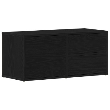 vidaXL Κονσόλα Τηλεόρασης από δρυς 80x34x35,5cm Επεξεργασμένο ξύλο