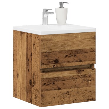vidaXL Ντουλάπι Ίντερνετ Ρουστίκ Ξύλο 41x38.5x45cm Επεξεργασμένο Ξύλο
