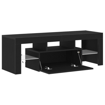 vidaXL Ντουλάπι TV 120x35x40cm Μαύρη Οξυά Επεξεργασμένο Ξύλο