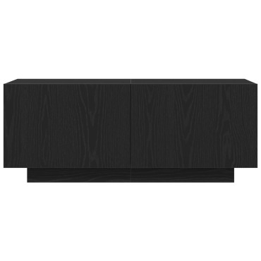 vidaXL Ντουλάπα τηλεόρασης Μαύρη Δρυς 100x35x40cm από Ξύλο