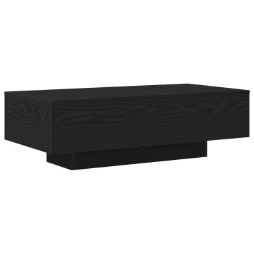 vidaXL Τραπεζάκι σαλονιού Μαύρη Οξυά 100x49,5x31cm 1 τεμ.