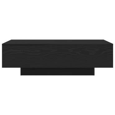 vidaXL Τραπεζάκι σαλονιού Μαύρη Οξυά 100x49,5x31cm 1 τεμ.