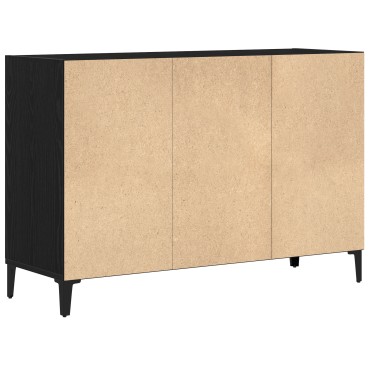 vidaXL Μπουφές Μαύρο Δρυς 103,5x35x70cm Ξύλο Επεξεργασμένο 1 τεμ.