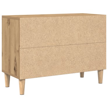 vidaXL Έπιπλο τηλεόρασης Καρυδιά τέχνης 69.5x30x50 εκ