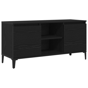 vidaXL Βάση Τηλεόρασης σε Μαύρο Δρυς 102x35x50cm από Επεξεργασμένο Ξύλο