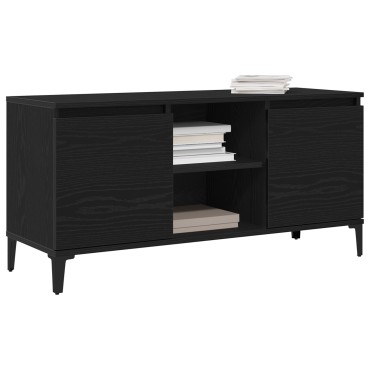 vidaXL Βάση Τηλεόρασης σε Μαύρο Δρυς 102x35x50cm από Επεξεργασμένο Ξύλο