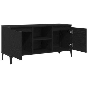 vidaXL Βάση Τηλεόρασης σε Μαύρο Δρυς 102x35x50cm από Επεξεργασμένο Ξύλο