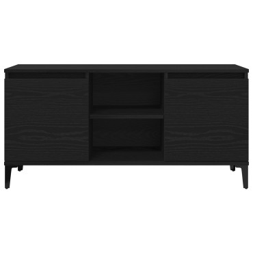vidaXL Βάση Τηλεόρασης σε Μαύρο Δρυς 102x35x50cm από Επεξεργασμένο Ξύλο