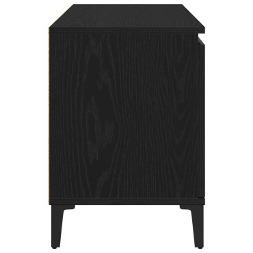 vidaXL Βάση Τηλεόρασης σε Μαύρο Δρυς 102x35x50cm από Επεξεργασμένο Ξύλο