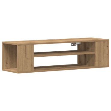 vidaXL Κάτοικος TV Τοίχου Μάστερ Οξιά 100x30x26,5cm Επεξεργασμένο Ξύλο