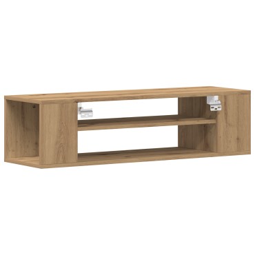 vidaXL Κάτοικος TV Τοίχου Μάστερ Οξιά 100x30x26,5cm Επεξεργασμένο Ξύλο