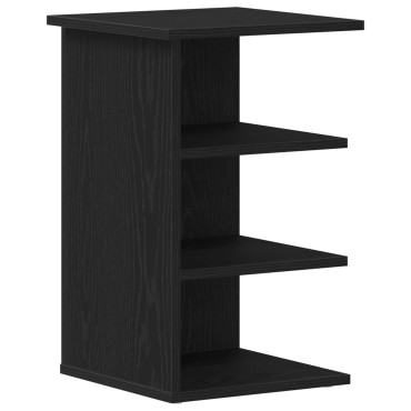 vidaXL Πλευρική Ντουλάπα Μαύρο Δρυς 35x35x55cm Επεξεργασμένο ξύλο 1 τεμ.
