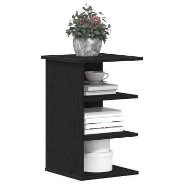 vidaXL Πλευρική Ντουλάπα Μαύρο Δρυς 35x35x55cm Επεξεργασμένο ξύλο 1 τεμ.