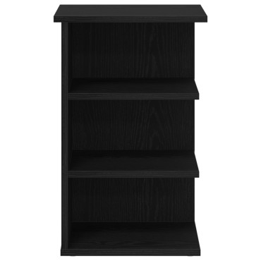 vidaXL Πλευρική Ντουλάπα Μαύρο Δρυς 35x35x55cm Επεξεργασμένο ξύλο 1 τεμ.