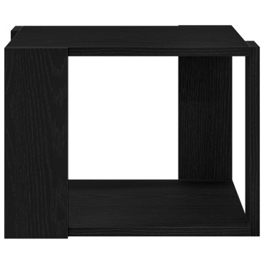 vidaXL Τραπεζάκι Καφέ Μαύρο δρυς 40x40x30cm Κατασκευασμένο ξύλο 1 τεμ.
