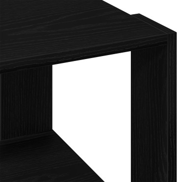 vidaXL Τραπεζάκι Καφέ Μαύρο δρυς 40x40x30cm Κατασκευασμένο ξύλο 1 τεμ.