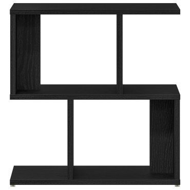 vidaXL Κομοδίνο Μαύρη Δρυς 50x30x51,5cm Επεξεργασμένο Ξύλο 1 τεμ.
