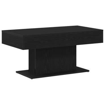 vidaXL Καφετιέρα σε Μαύρη Δρυς 96x50x45cm Ξύλο