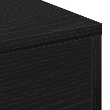 vidaXL Καφετιέρα σε Μαύρη Δρυς 96x50x45cm Ξύλο