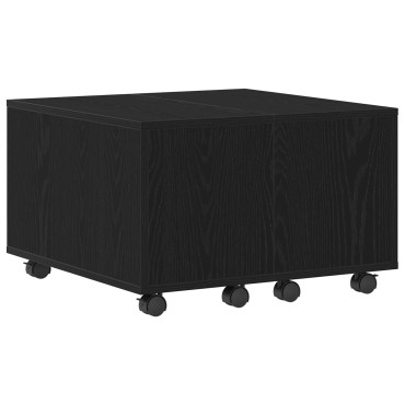 vidaXL Τραπεζάκι Καφέ Μαύρη Δρυς 60x60x38cm από Ξύλο 1 τεμ.