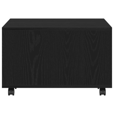 vidaXL Τραπεζάκι Καφέ Μαύρη Δρυς 60x60x38cm από Ξύλο 1 τεμ.