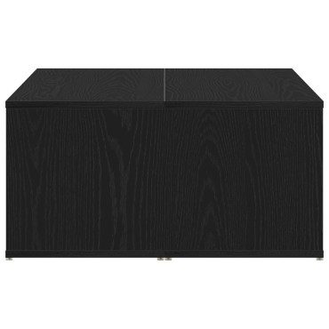 vidaXL Τραπεζάκι Σαλονιού Μαύρης Βελανιδιάς 90x67x33cm Επεξεργασμένο Ξύλο 1 τεμ.