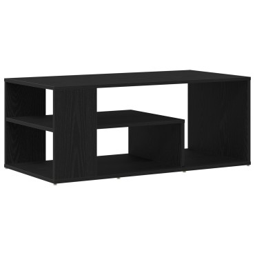 vidaXL Τραπεζάκι Σαλονιού Μαύρο Δρυς 100x50x40cm Επεξεργασμένο Ξύλο 1 τεμ.
