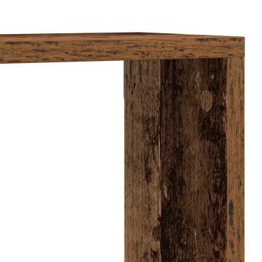 vidaXL Ράφια Τοίχου 4 τεμ. σε Παλιό Ξύλο 80x15x26cm Επεξεργασμένο Ξύλο