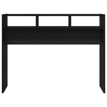 vidaXL Κονσόλα Μαύρη Δρυς 105x30x80cm Φτιαγμένη από ξύλο 1 τεμ.