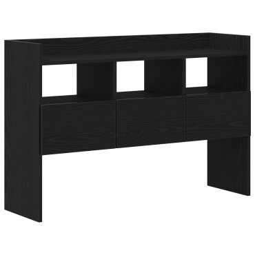 vidaXL Μπουφές Μαύρο Δρυς 105x30x70cm από Επεξεργασμένο Ξύλο 1 τεμ.