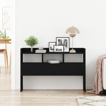 vidaXL Μπουφές Μαύρο Δρυς 105x30x70cm από Επεξεργασμένο Ξύλο 1 τεμ.