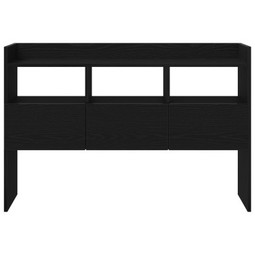 vidaXL Μπουφές Μαύρο Δρυς 105x30x70cm από Επεξεργασμένο Ξύλο 1 τεμ.